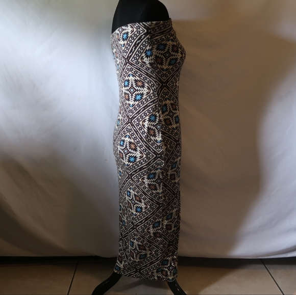 Boho Strapless Dress - Picture 4 of 8